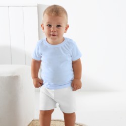 Camiseta unisex manga corta algodón