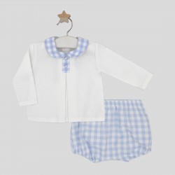 Conjunto vichy bebé