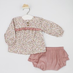 Conjunto dos piezas bebé niña