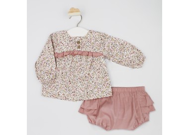 Conjunto dos piezas bebé niña