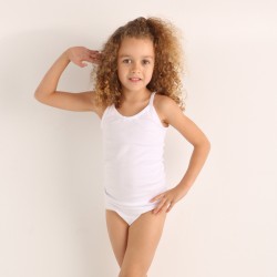 Camisetas interiores tirantes niña