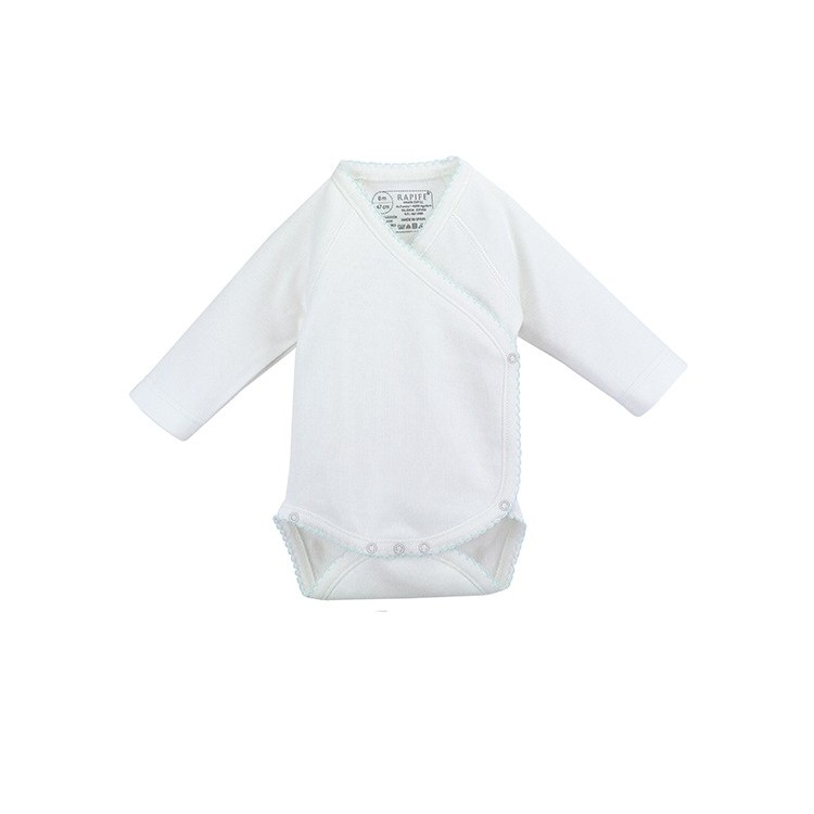 Body cruzado manga larga neonato 100% algodón. (ref.8728) Body cruzado manga larga neonato 100% algodón. (ref.8728)