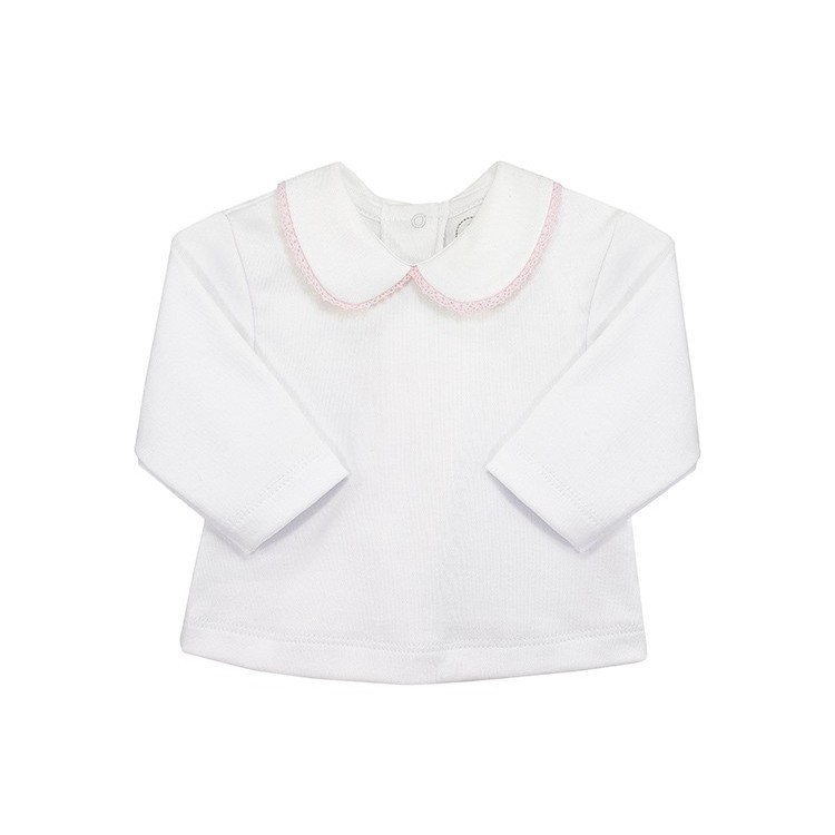 Camiseta manga larga con cuello. Camiseta manga larga con cuello.