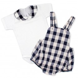 Conjunto vichy bebé