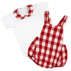 Conjunto peto y body bebé