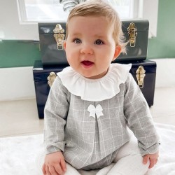 Pelele niña invierno gris