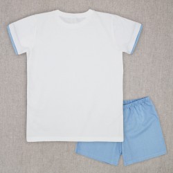copy of Pijama rayas azules comunión