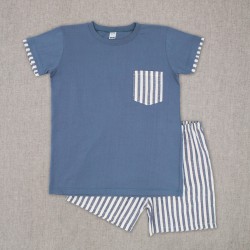 copy of Pijama niño rayas naranjas comunión niño