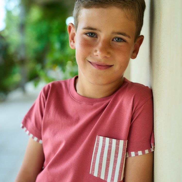 Pijama infantil rayas rojas Pijama infantil rayas rojas