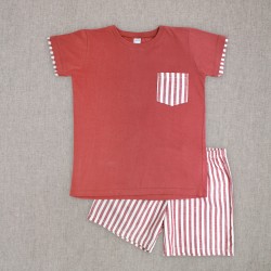 copy of Pijama niño rayas naranjas comunión niño