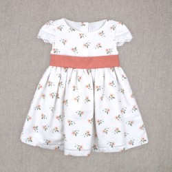Vestido ceremonia floral