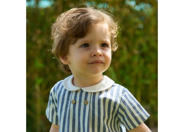 Pelele de rayas bebé